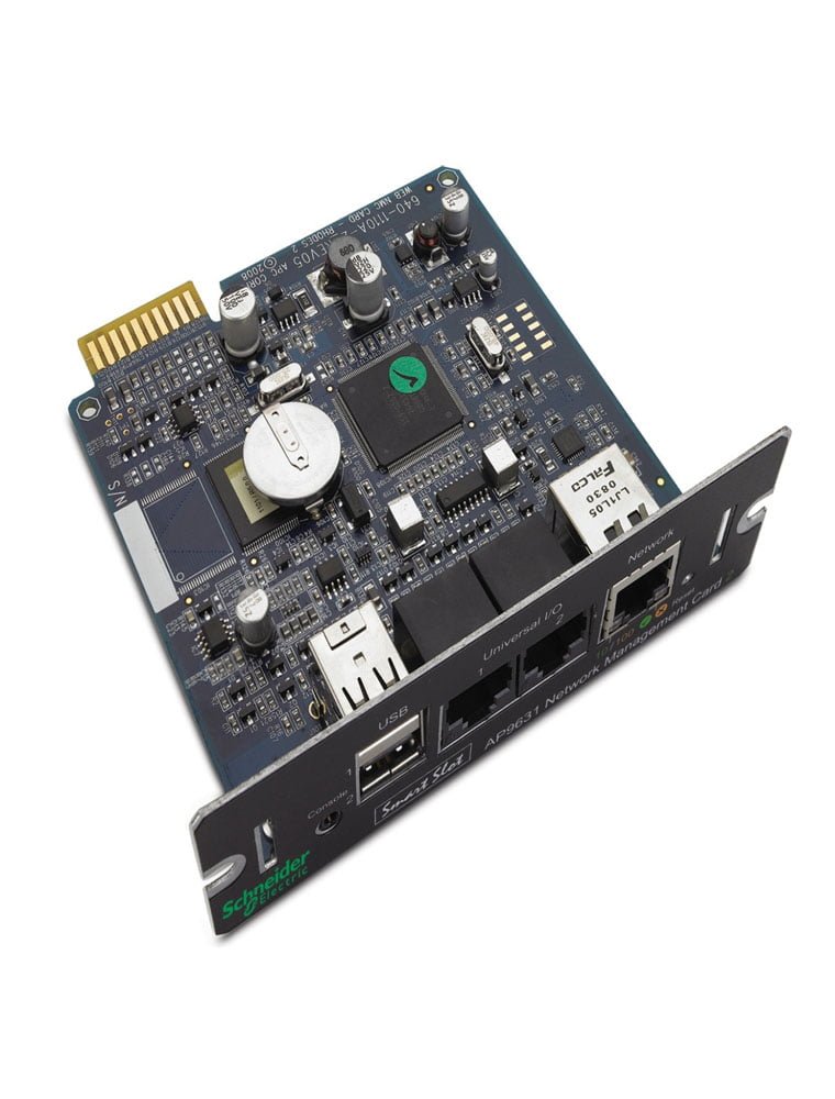 APC AP9631 UPS Network Management Card 2 With Environmental Monitoring – Used, Fully Functional